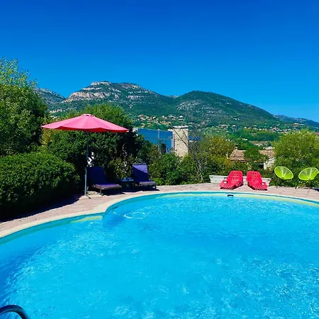 Villa Cote D'Azur Piscine Privee La Gaude Exterior photo
