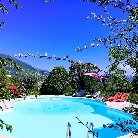 Rez De Villa Nice Cote D'Azur Piscine Privee La Gaude Exterior photo